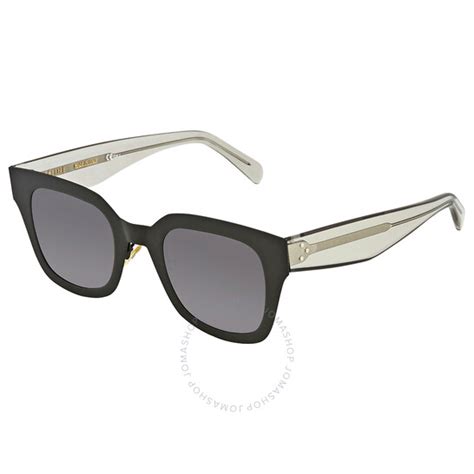 celine cl4151s|Celine Grey, Blue Square Sunglasses CL41451S 807IR 47.